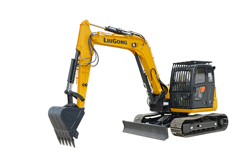 Мини-экскаватор гусеничный LiuGong CLG908Е (7 тонн)