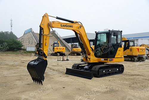 Мини-экскаватор гусеничный LiuGong CLG906F (6 тонн)