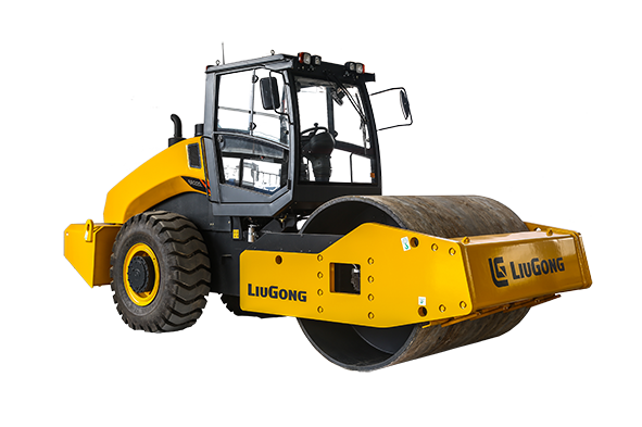 Каток грунтовый одновальцовый CLG6622E (полный привод)