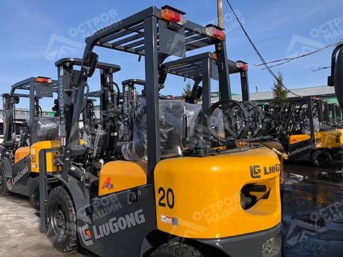 Газ-бензиновый вилочный погрузчик CPCD20 (2 тонны)