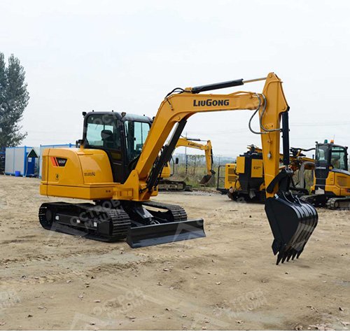 Мини-экскаватор гусеничный LiuGong CLG906F (6 тонн)