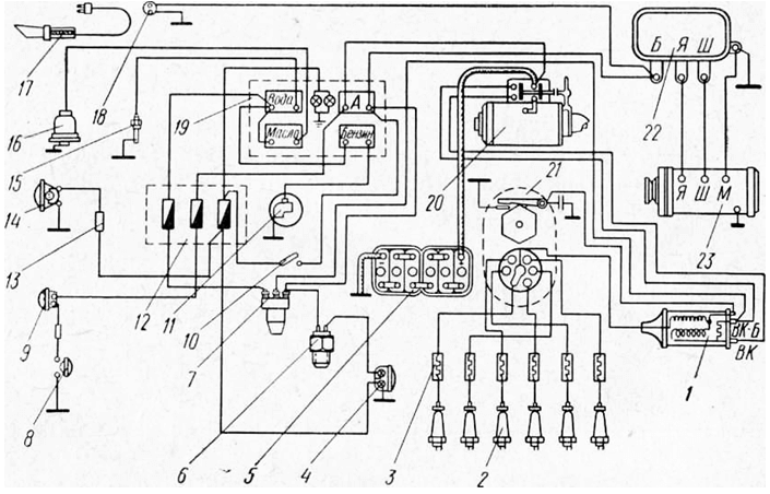 Электрическая схема