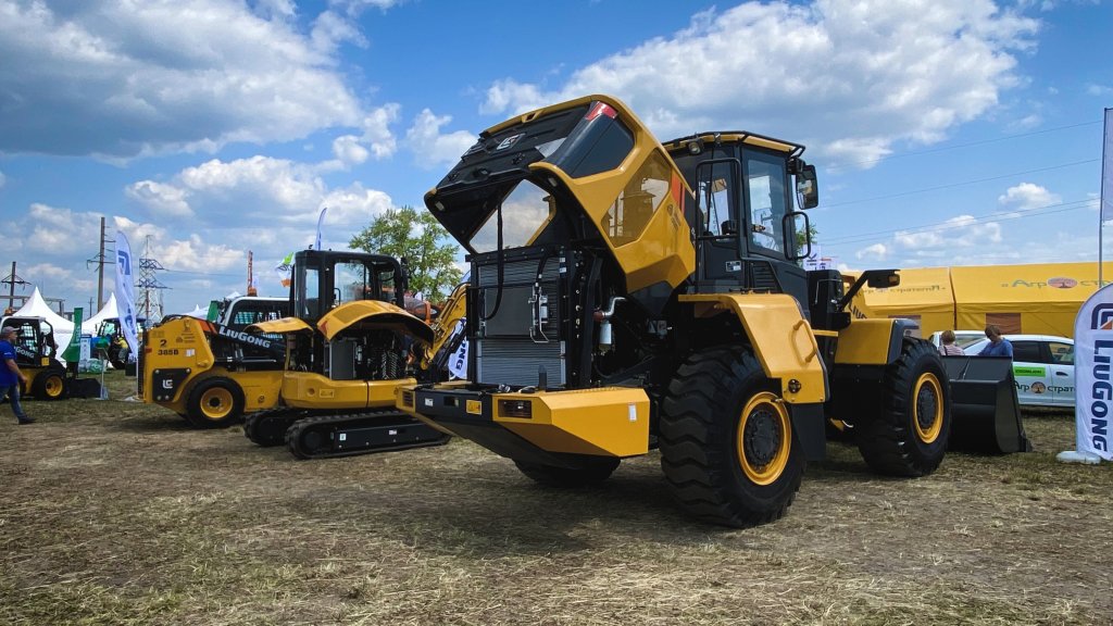 Техника LiuGong на Курской Коренской ярмарке 2023