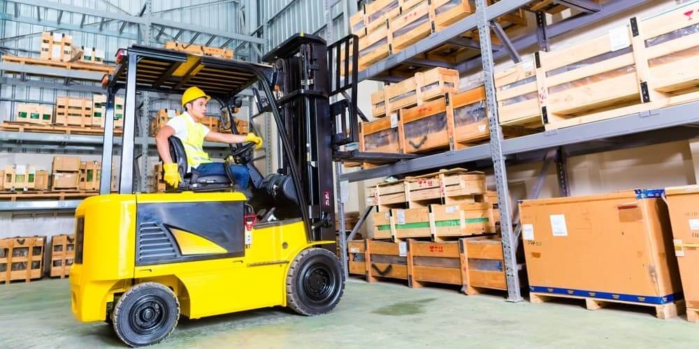 Складские работы погрузчиком liugong