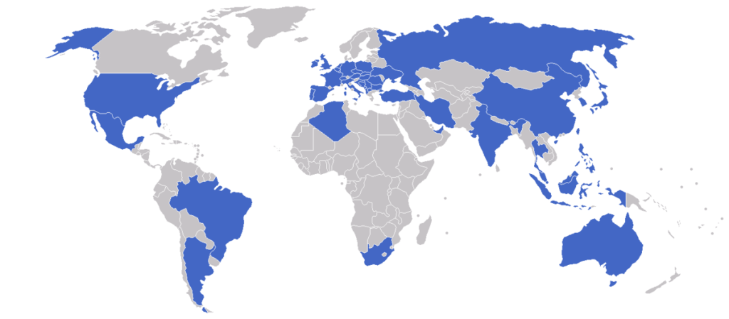 Присутствие ZF в мире