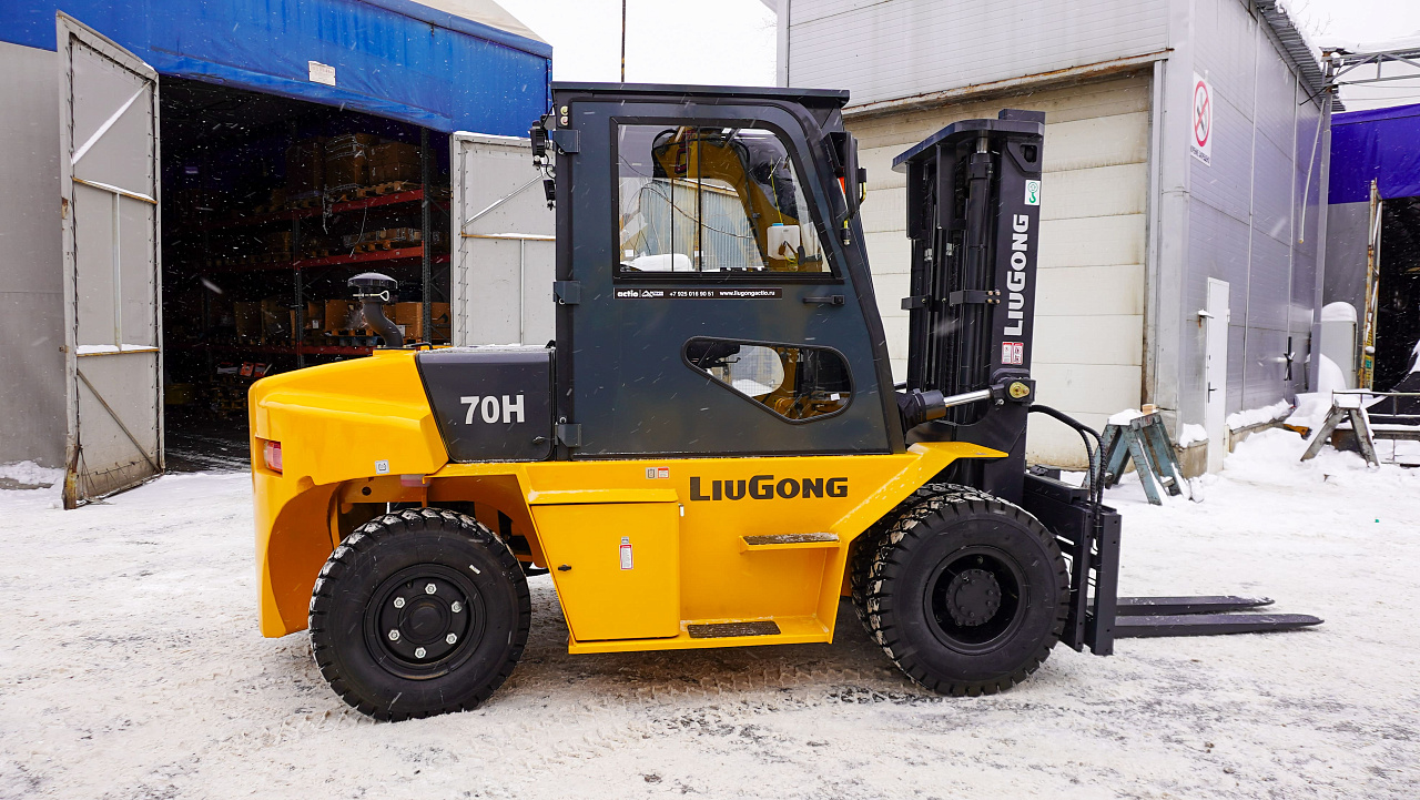 Дизельный вилочный погрузчик LiuGong CLG2070H Isuzu (7 тонн)
