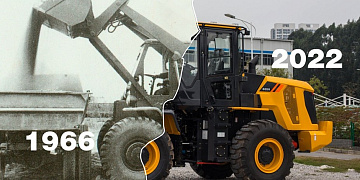 История развития фронтальных погрузчиков LiuGong