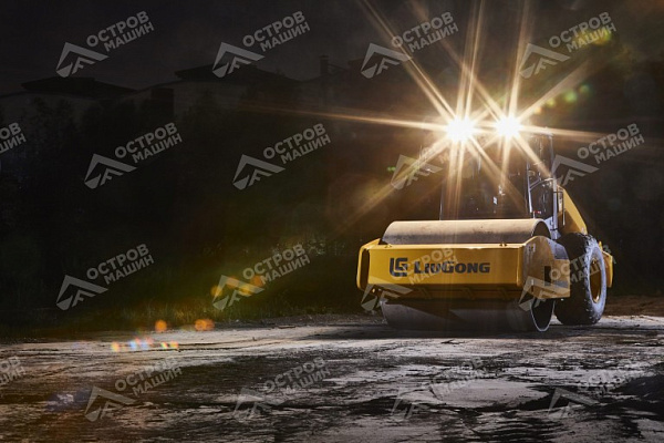 Каток грунтовый CLG6612E (полный привод)