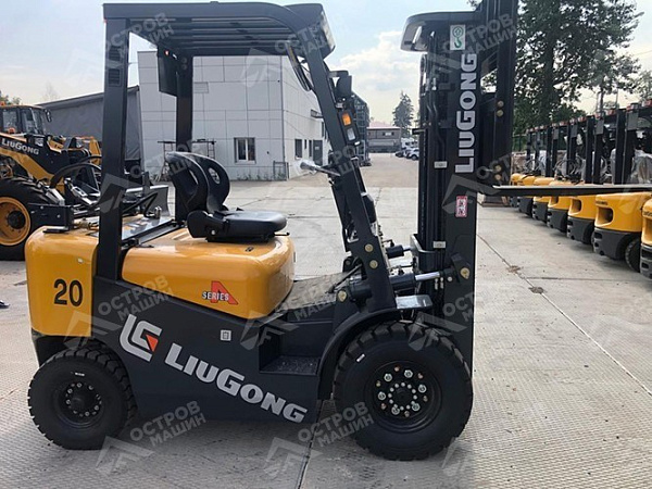 Газ-бензиновый вилочный погрузчик CPCD20 (2 тонны)