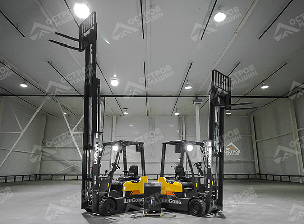 Электрический вилочный погрузчик LiuGong CLGA18-T, трёхопорный