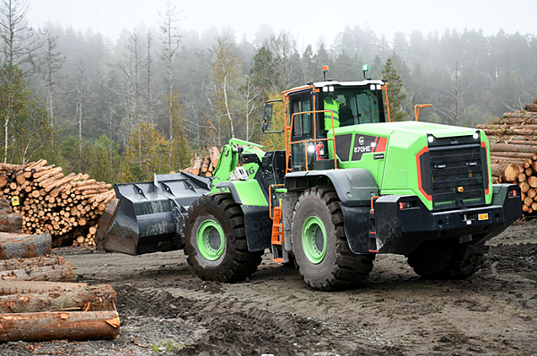 Электрический фронтальный погрузчик LiuGong 870HE