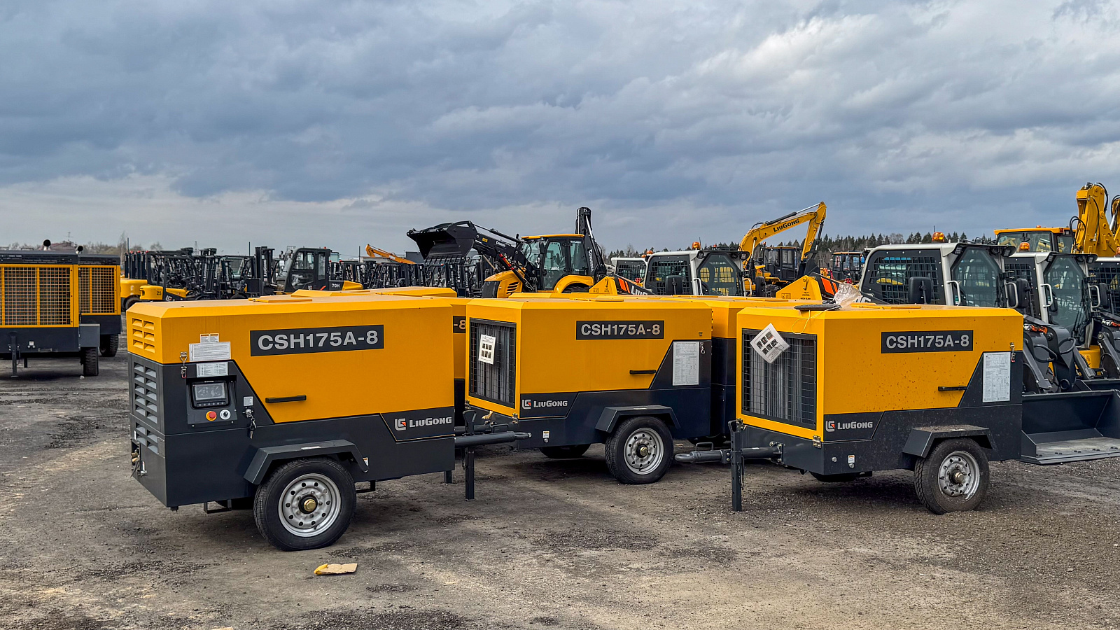 Снизили на 30% цены на дизельные винтовые компрессоры LiuGong