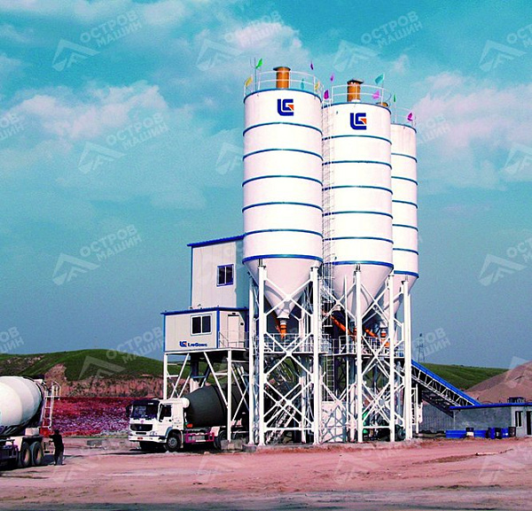 Бетоносмесительная установка HZS35A