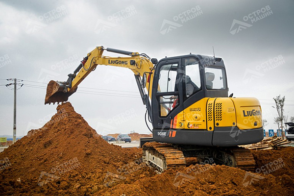 Мини-экскаватор гусеничный LiuGong CLG906Е (6 тонн)