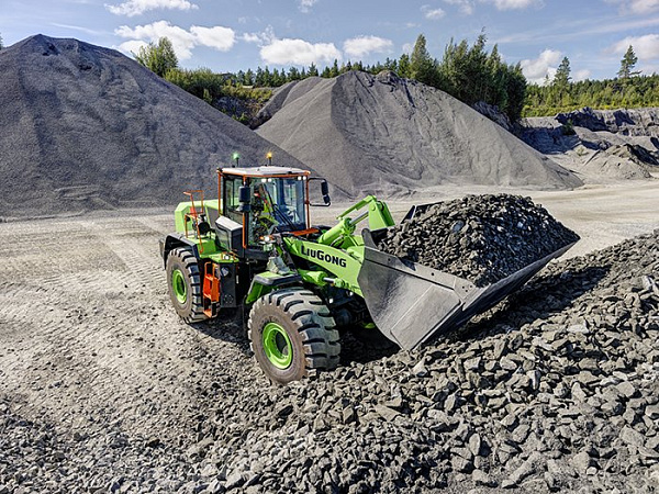 Электрический фронтальный погрузчик LiuGong 870HE