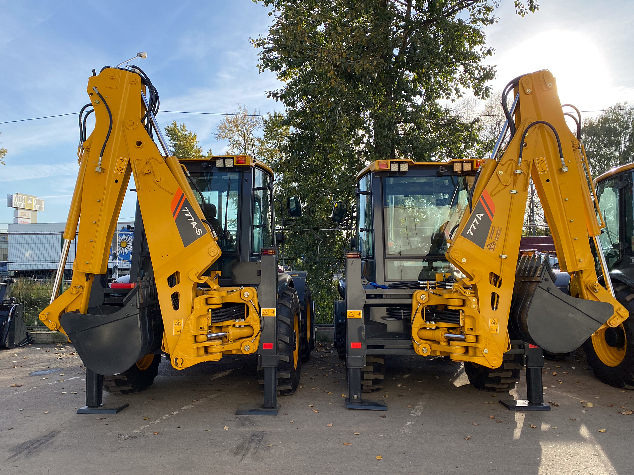 Экскаватор-погрузчик LiuGong CLG777A-S MAX 