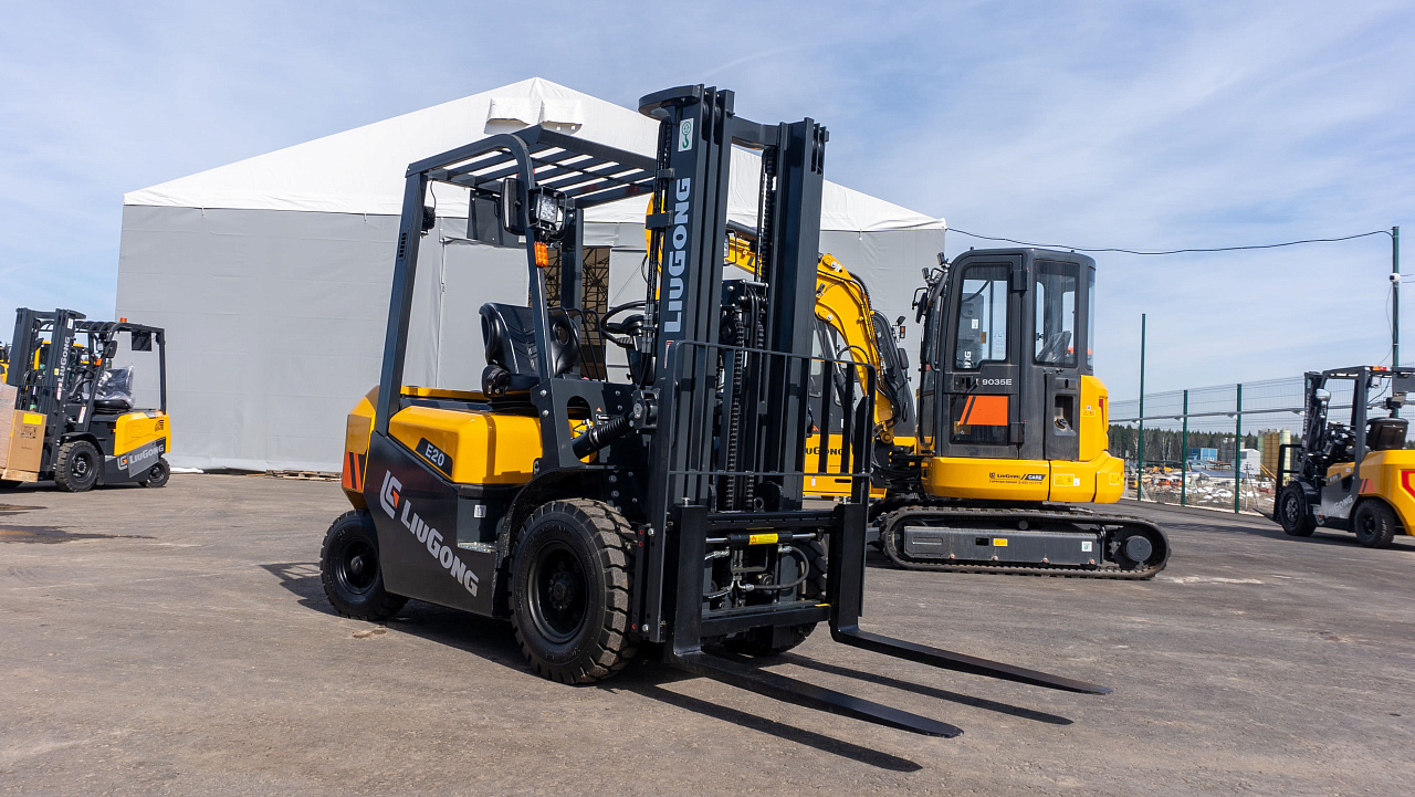 Дизельный вилочный погрузчик LiuGong CPCD20Е (2 тонны)