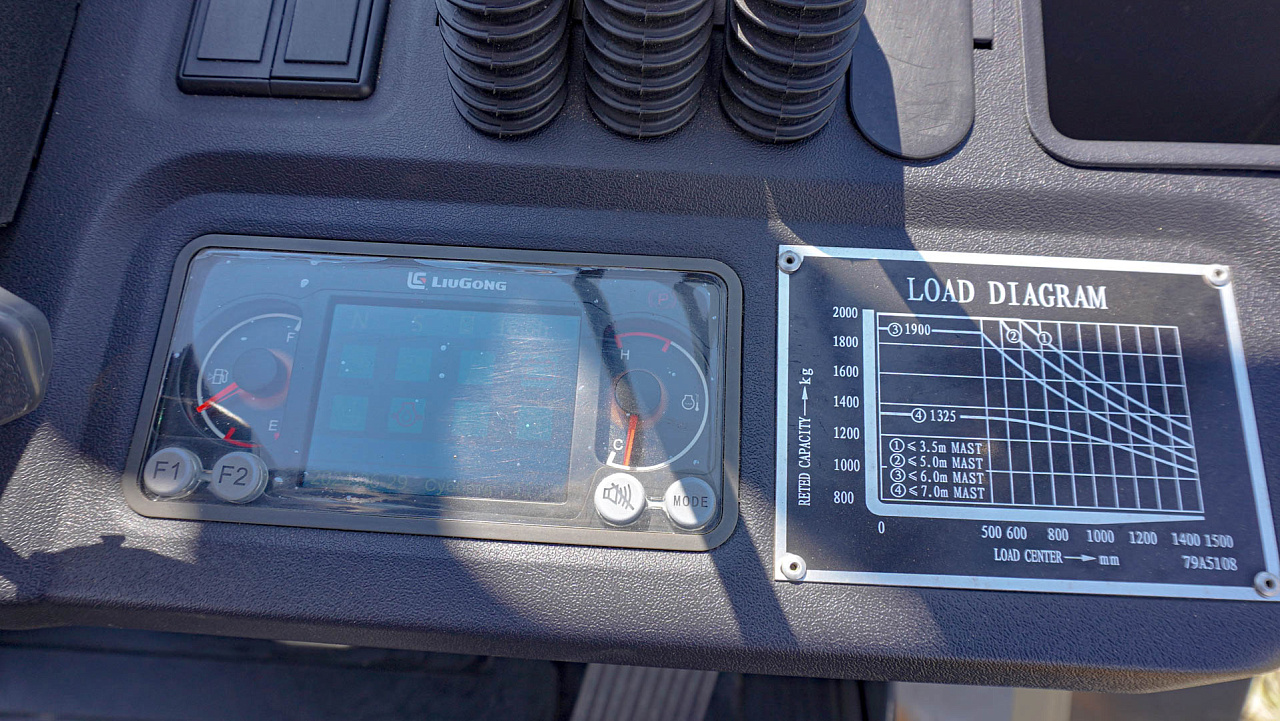 Дизельный вилочный погрузчик LiuGong CLG2020H (2 тонны)