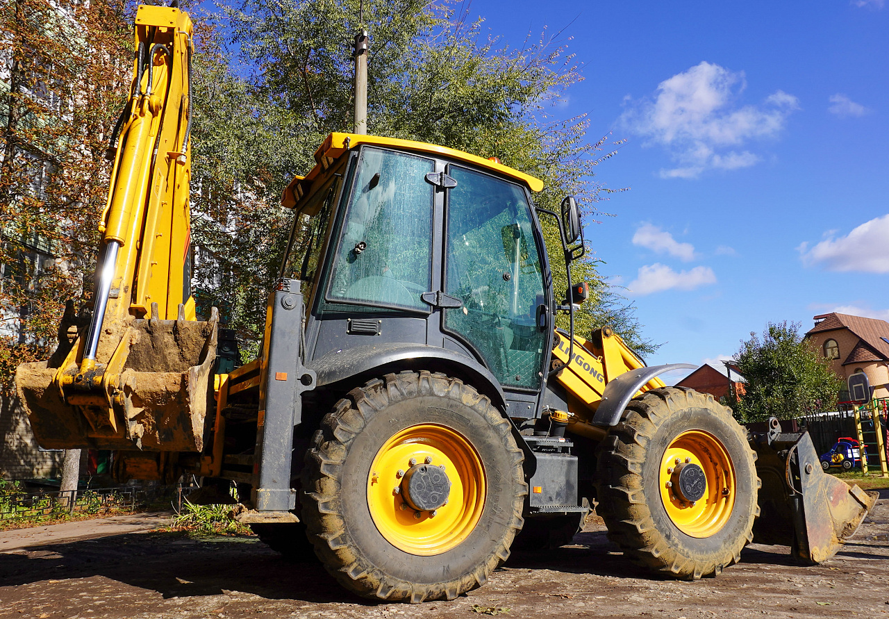 Экскаватор-погрузчик LiuGong CLG777A-S Б/У