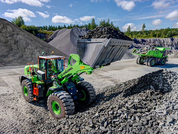 Электрический фронтальный погрузчик LiuGong 870HE