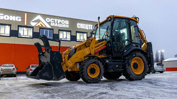 Экскаватор-погрузчик LiuGong CLG 777A Perkins