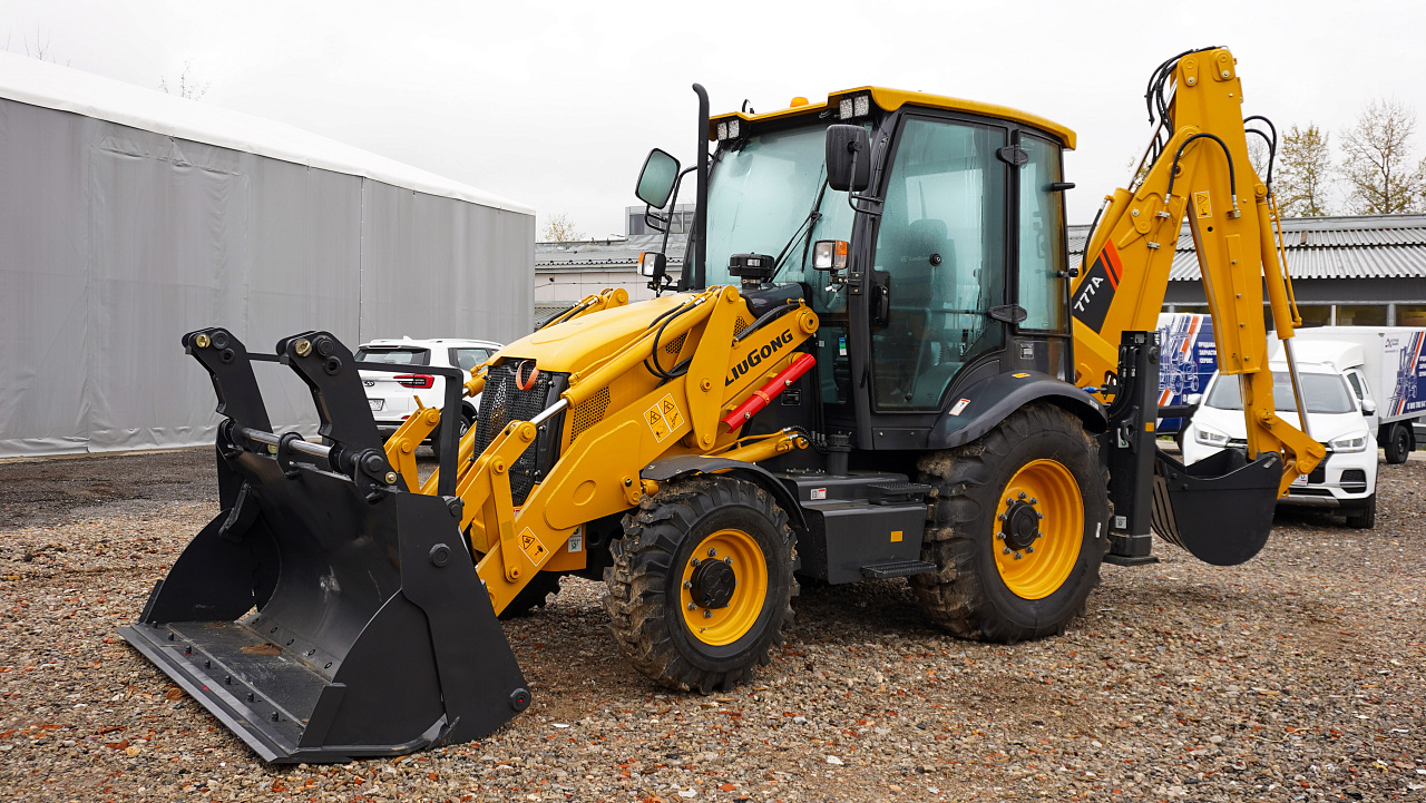 Экскаватор-погрузчик LiuGong CLG 777A Weichai