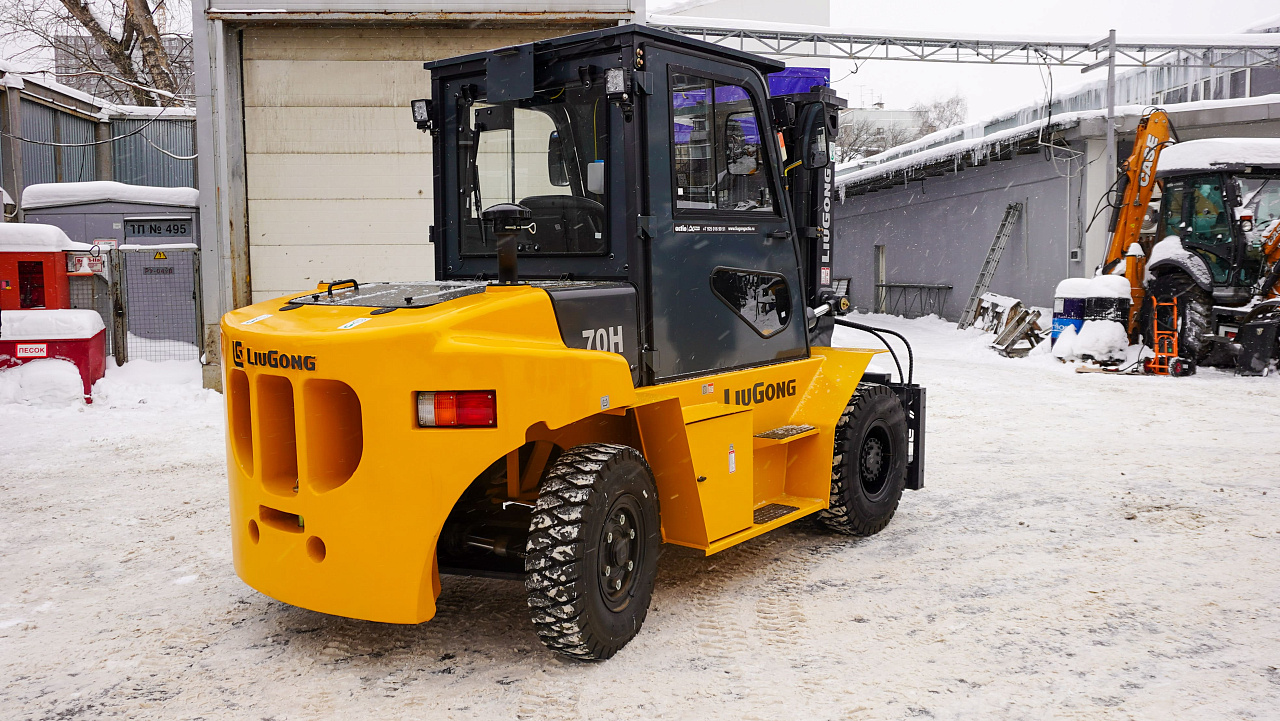 Дизельный вилочный погрузчик LiuGong CLG2070H Isuzu (7 тонн)