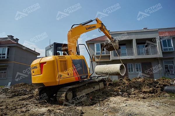 Мини-экскаватор гусеничный LiuGong CLG908Е (7 тонн)