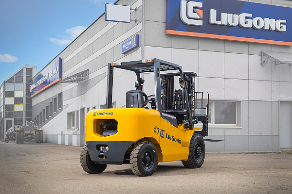 Дизельный вилочный погрузчик LiuGong CPCD50 (5 тонн)