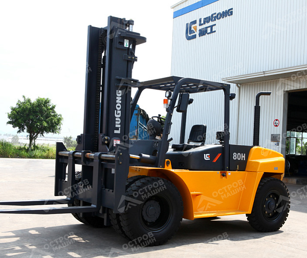 Дизельный вилочный погрузчик LiuGong CLG2080H ( 8 тонн)