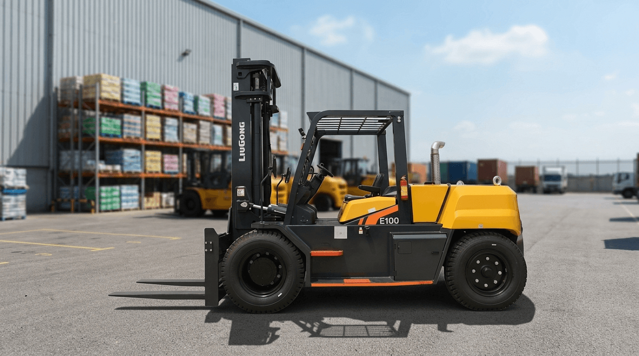 Дизельный вилочный погрузчик LiuGong CPCD100Е серия Е (10 тонн)