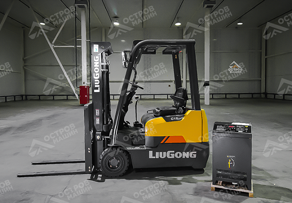 Электрический вилочный погрузчик LiuGong CLGA16-T, трехопорный