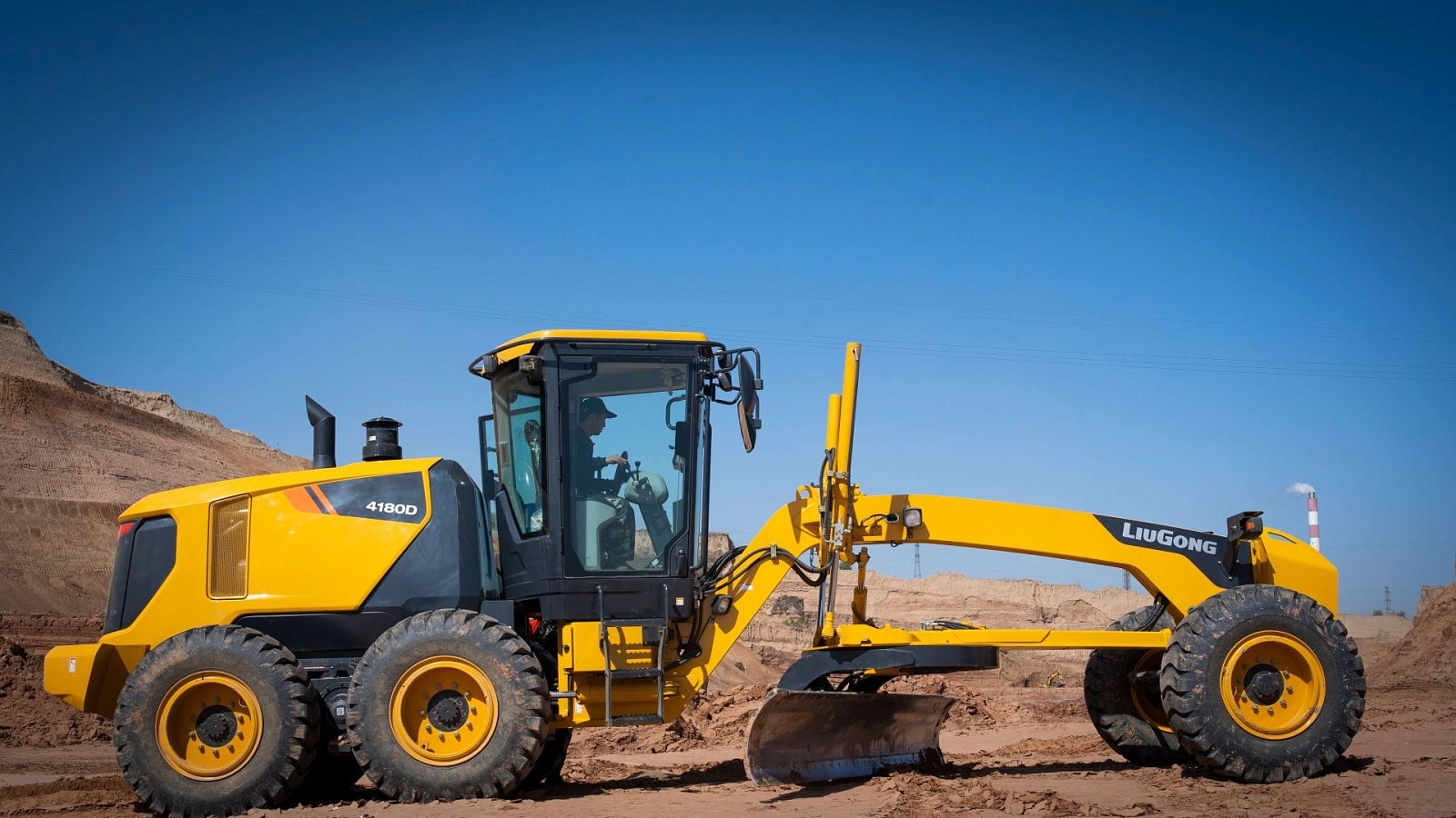 5 фактов о новом автогрейдере LiuGong 4180D
