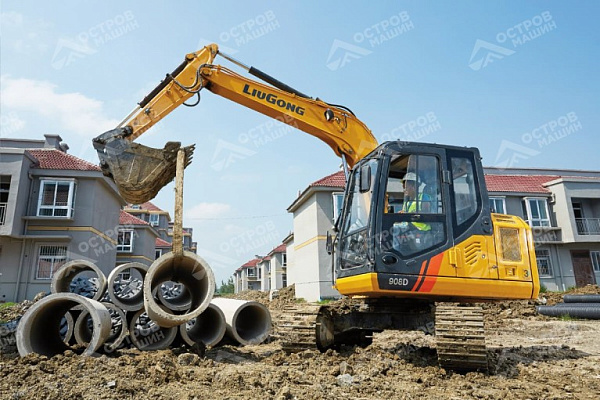 Экскаватор гусеничный LiuGong CLG906D (5,9 тонны)