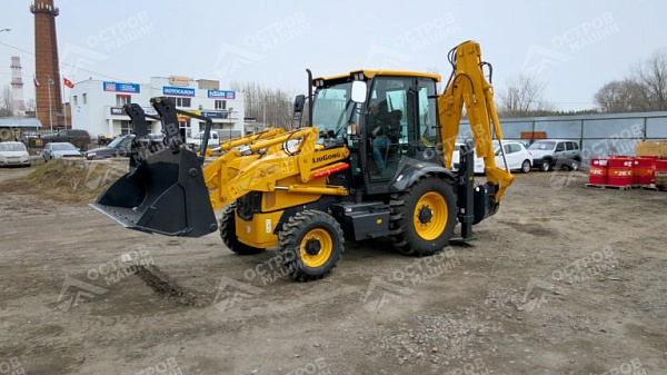 Экскаватор-погрузчик LiuGong CLG 777A разноколесный