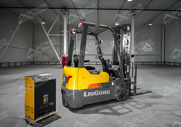 Электрический вилочный погрузчик LiuGong CLGA18-T, трёхопорный