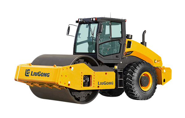 Каток грунтовый одновальцовый CLG6628E (полный привод)