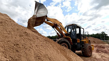 Опыт эксплуатации фронтального погрузчика LiuGong CLG856H на кирпичном заводе