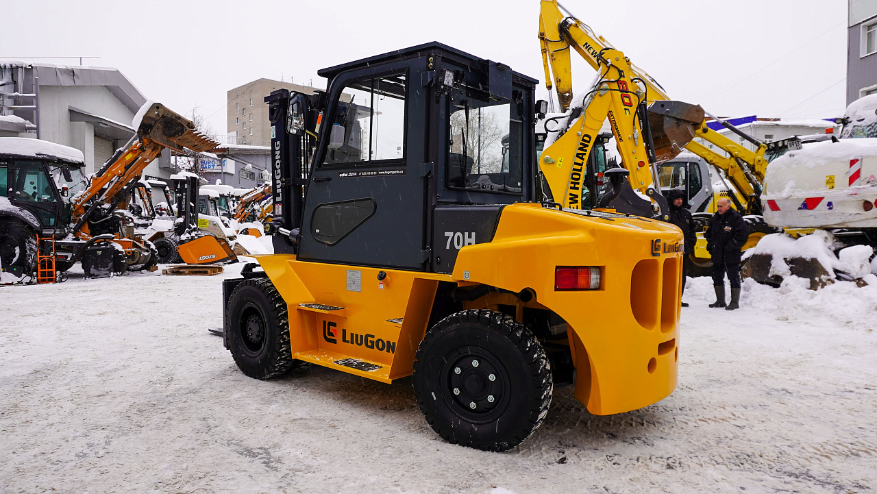 Дизельный вилочный погрузчик LiuGong CLG2070H Isuzu (7 тонн)