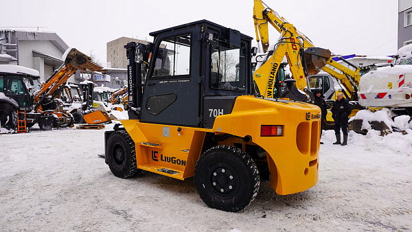 Дизельный вилочный погрузчик LiuGong CLG2070H Isuzu (7 тонн)