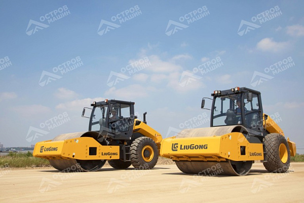 Каток грунтовый CLG6612E (полный привод)