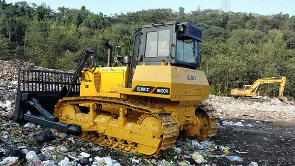 Бульдозер LiuGong CLGB160CR для полигонов ТБО