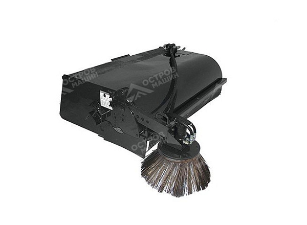 Щетка с бункером L=1800 мм D=550 на мини-погрузчик